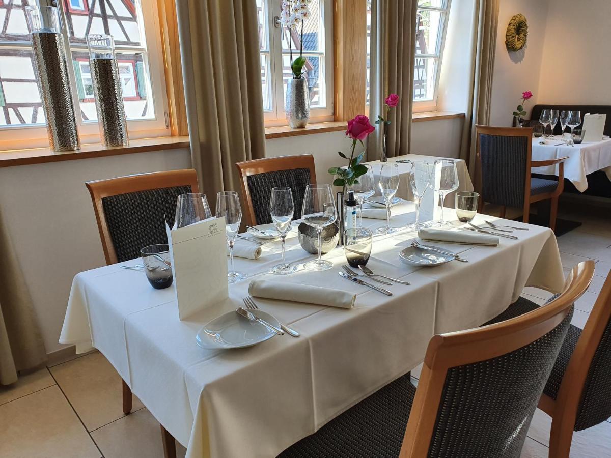 Hotel Restaurant Lamm Rosswag Vaihingen an der Enz Eksteriør bilde